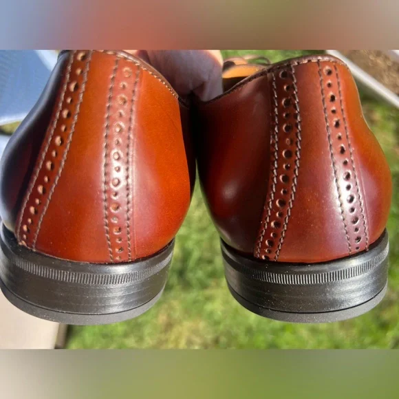 Ted Baker London Watele Leather Derby in Tan SZ 11.5 - Picture 8 of 10